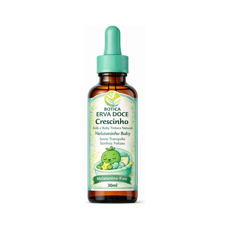 Tintura Sono e Relaxamento Infantil Crescinho  30mL
