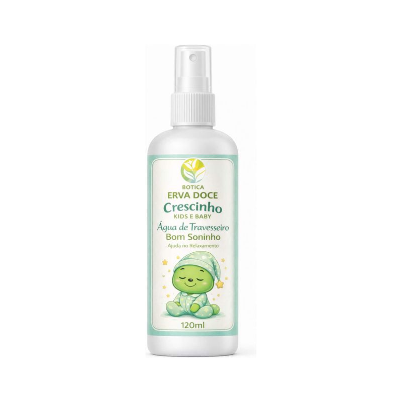 Água de Travesseiro Bons Sonhos Crescinho Kids e Baby 120mL