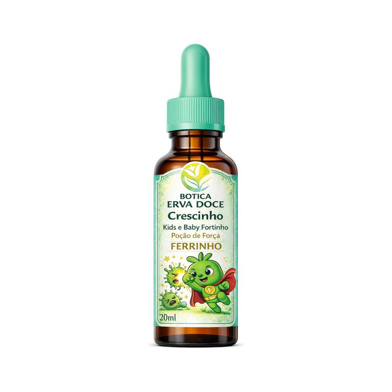 Fortinho Ferro e Vitamina C em Gotas 20mL Uso Infantil