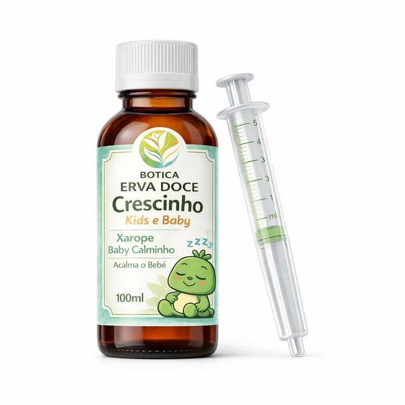 Xarope Calmante Crescinho Kids 100mL Equilíbrio e Relaxamento