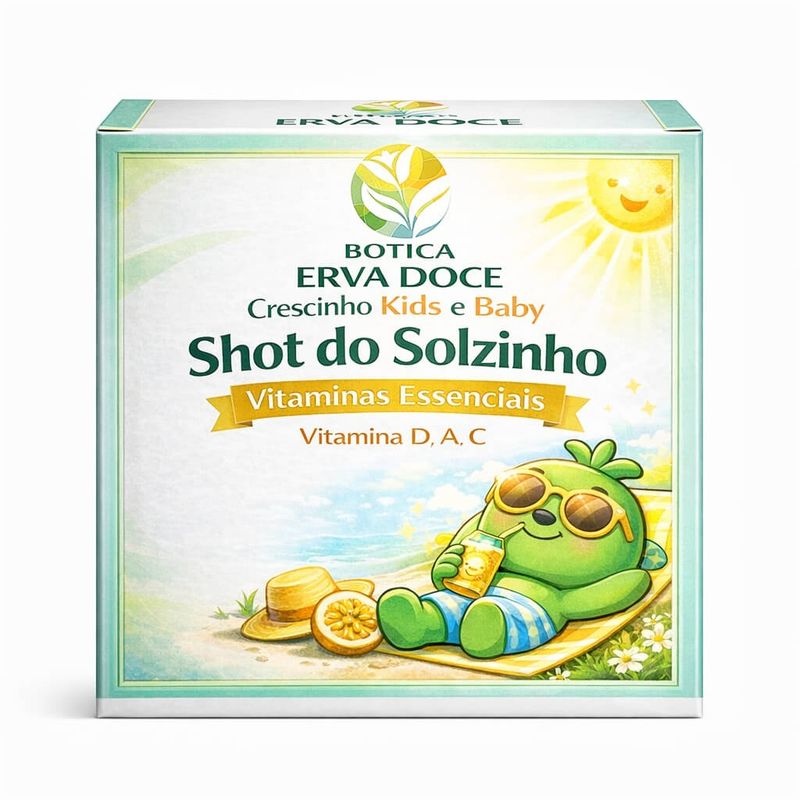 Shot do Solzinho Vitaminas Essenciais Infantil 30und