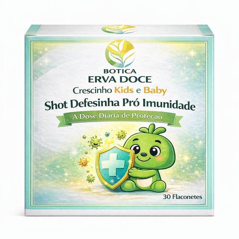 Shot Defesinha Vitamina Infantil Pro Imunidade 30und