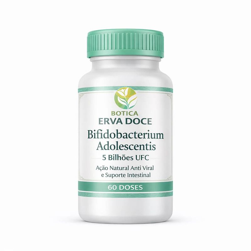 Bifidobacterium Adolescentis 5BiUFC 60 caps Saude Intestinal
