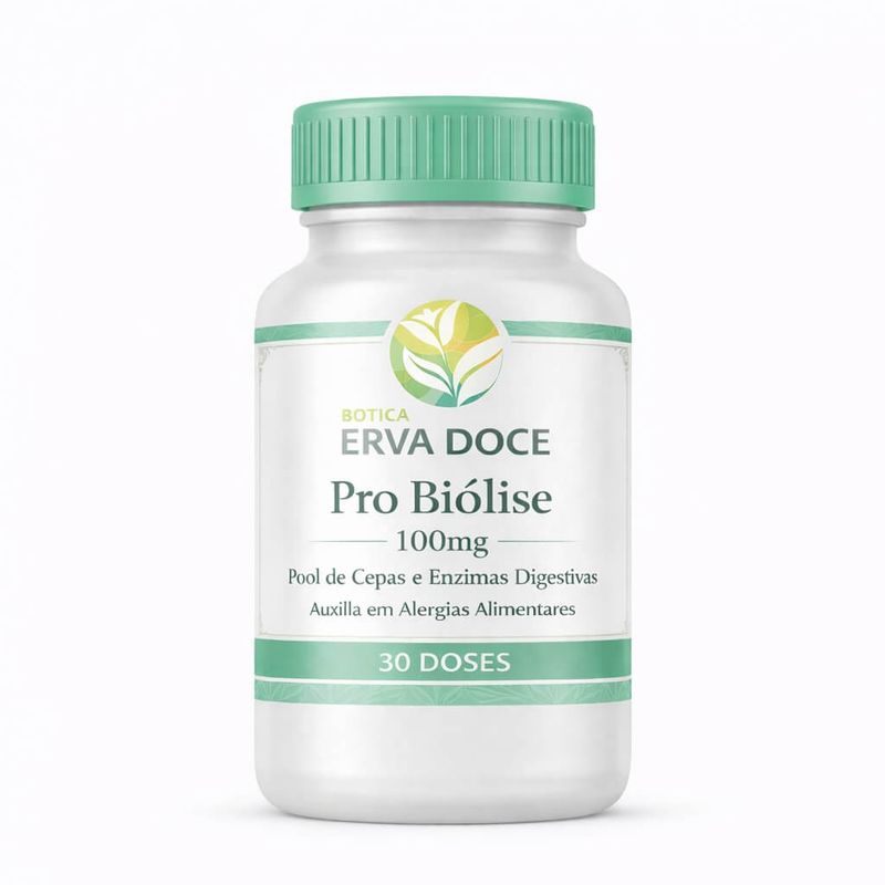 Pro Biolise 100mg Pool de Probióticos e Enzimas 30 Doses