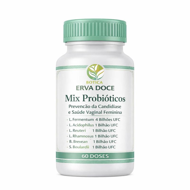 Pool Probiótico Equilíbrio da Flora Intima Feminina 60 Doses