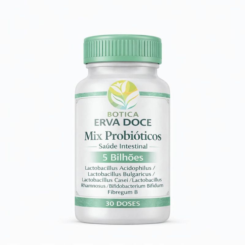 Mix Probioticos Saúde Intestinal 5 Bilhoes 30 Doses