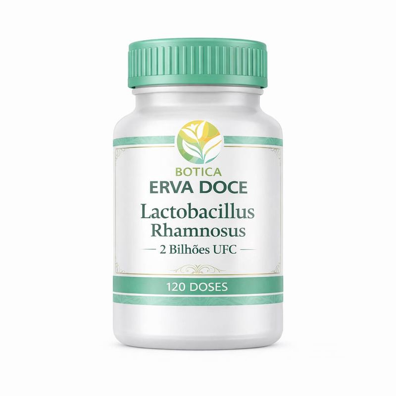 Lactobacillus Rhamnosus 2 Bilhões UFC 120 Doses