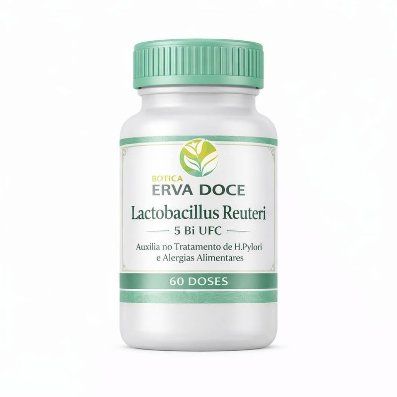 Lactobacillus Reuteri 5 Bilhões UFC  60 Doses