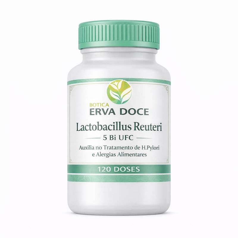 Lactobacillus Reuteri 5 Bilhões UFC  120 Doses