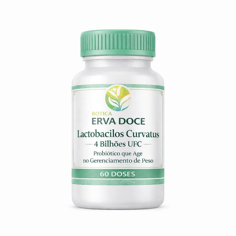 Lactobacilos Curvatus 4 Bilhoes UFC 60 Doses