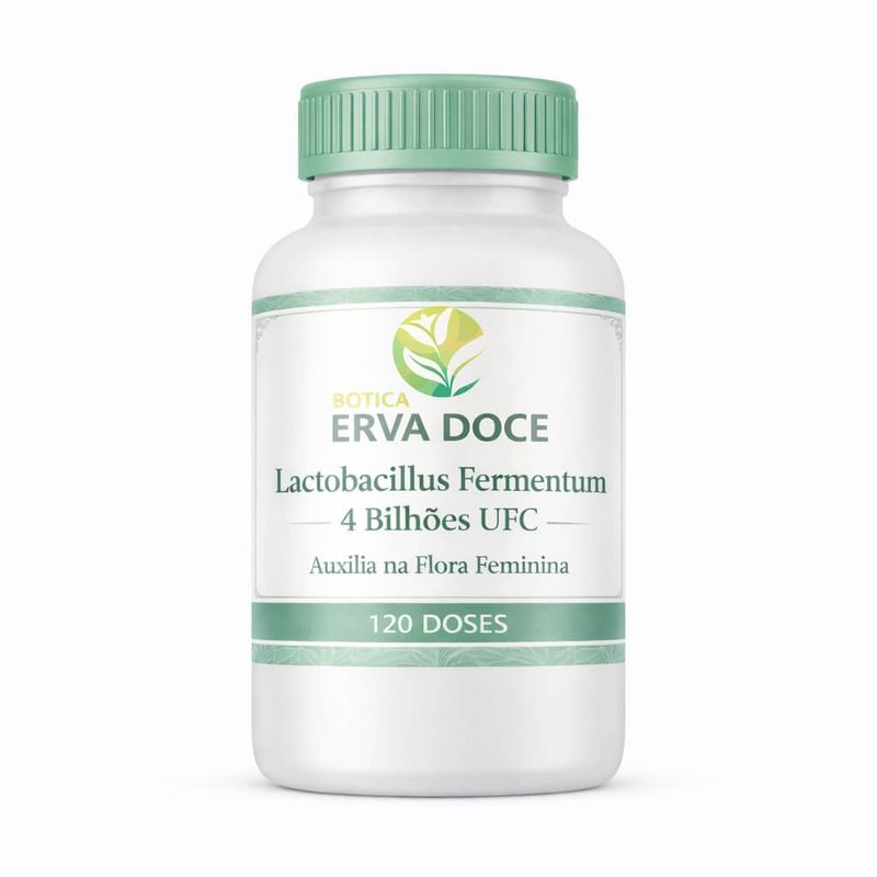 Lactobacillus Fermentum  4 Bilhões UFC 120 Doses