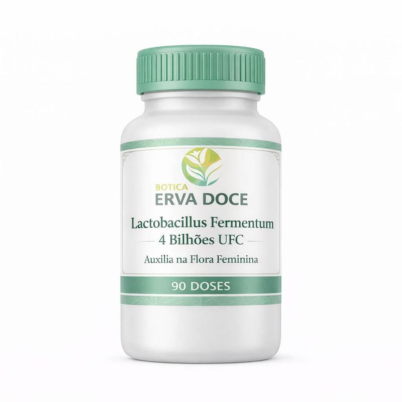 Lactobacillus Fermentum  4 Bilhões UFC 90 Doses