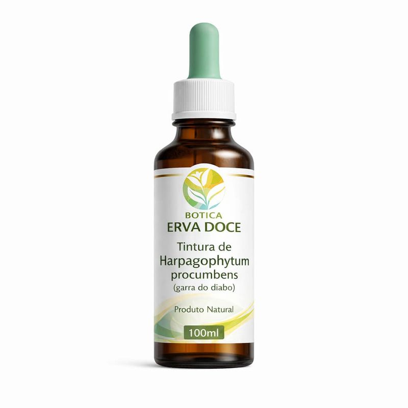 Tintura de Harpagophytum procumbens (garra do diabo) 100ml
