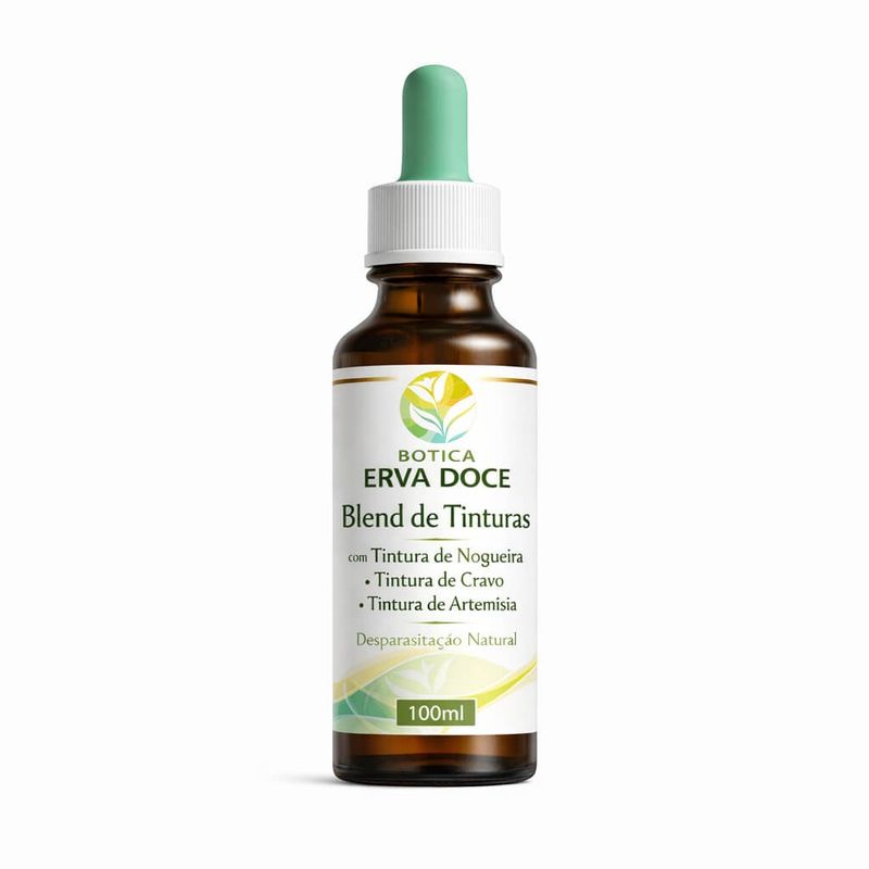 Blend Tinturas Cravinho, Absinto e Nogueira 100mL