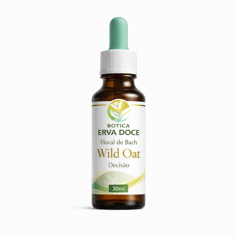 Floral de Bach Wild Oat Decisão 30ml