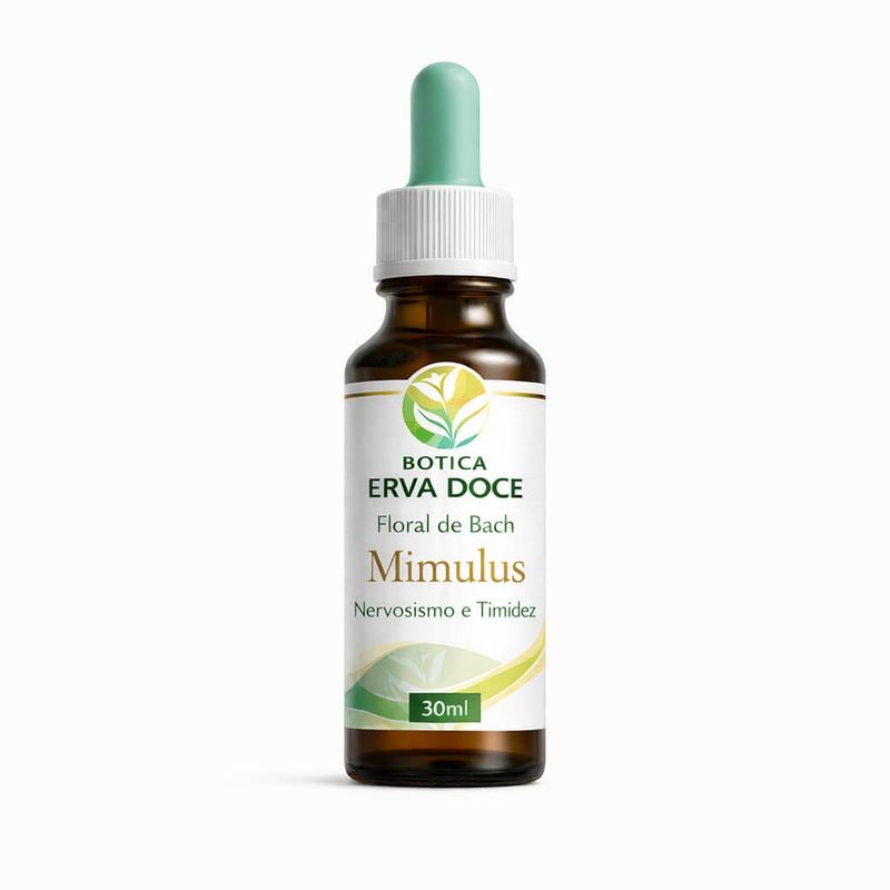 Floral de Bach Mimulus Nervosismo e Timidez 30ml