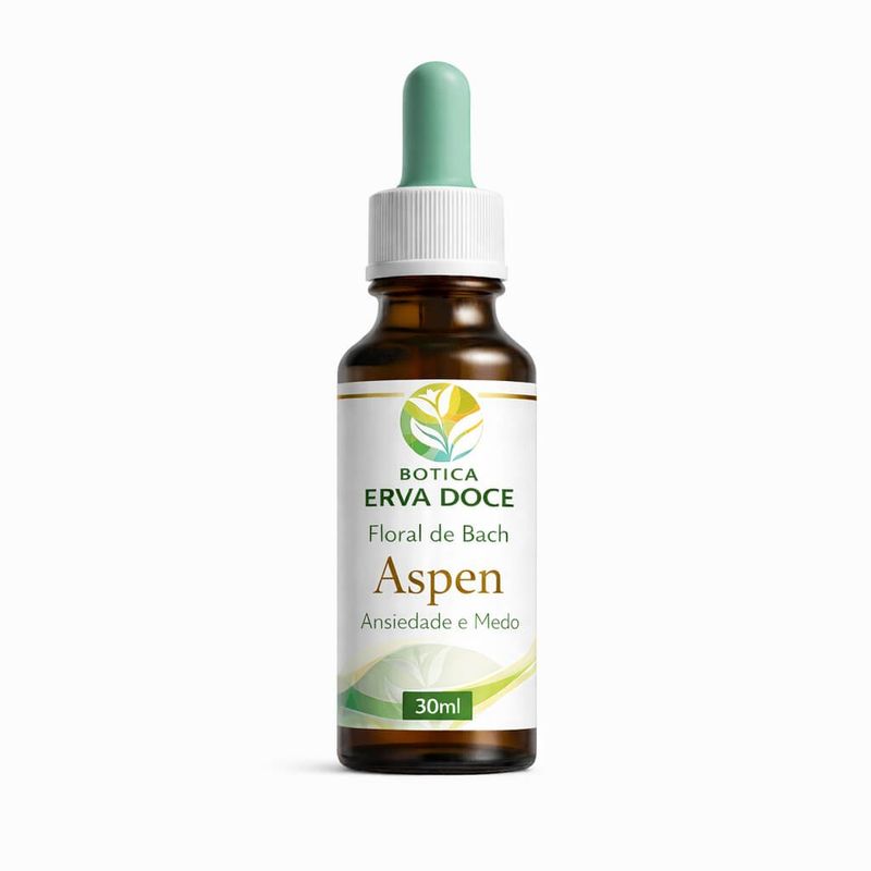 Floral de Bach Aspen Ansiedade e Medo 30ml