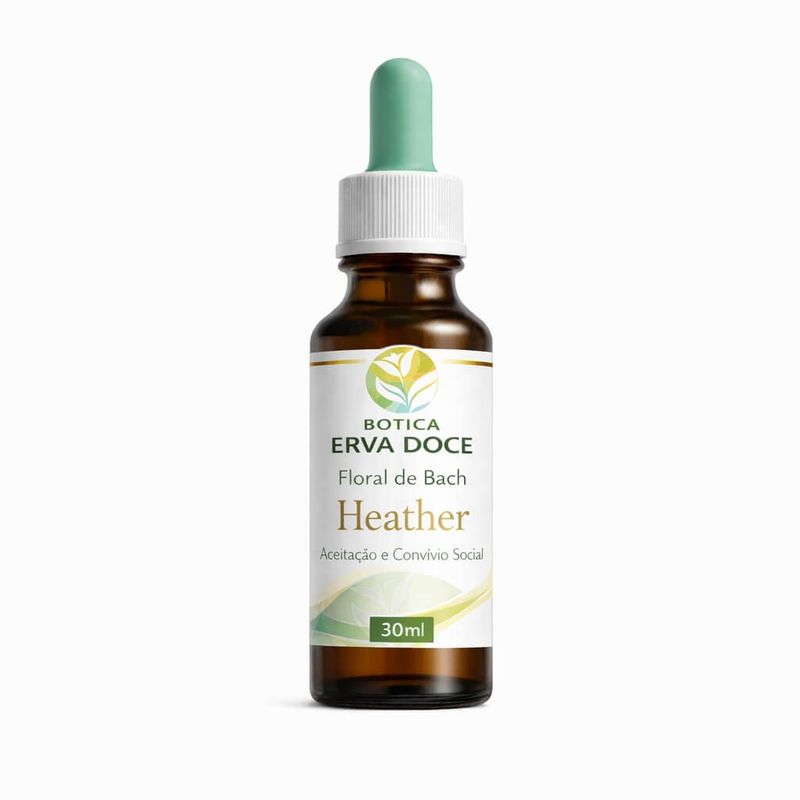 Floral de Bach Hearther - Aceitação e Convívio Social 30ml