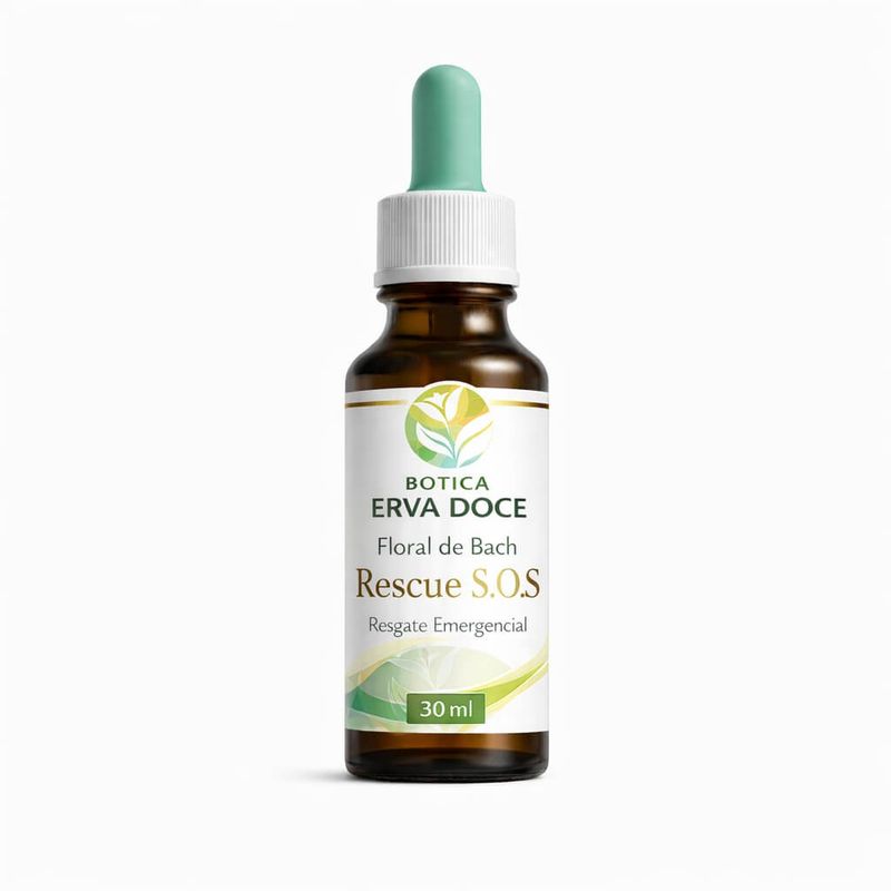 Floral de Bach Rescue S.O.S Calma e Tranquilidade 30ml