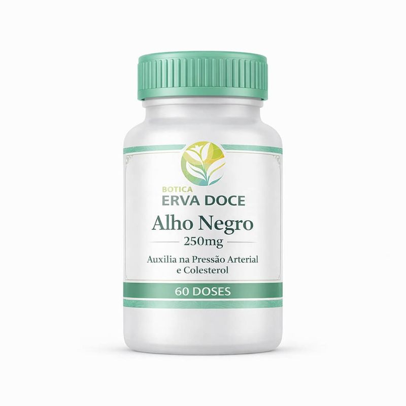 Alho Negro Allyl ABG 250mg – Extrato Padronizado 60 Cápsulas
