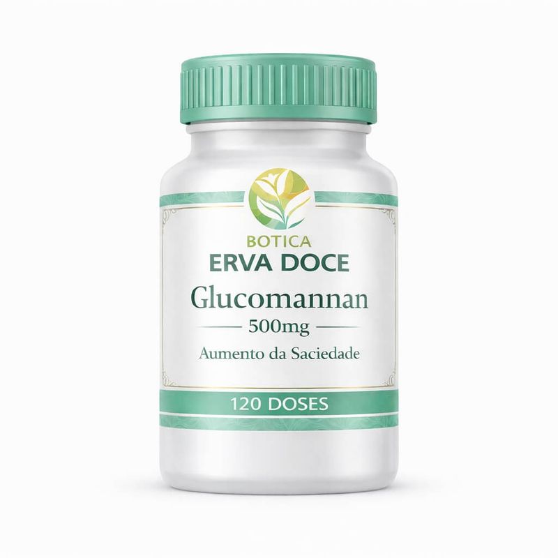 Glucomannan 500mg 120 Doses