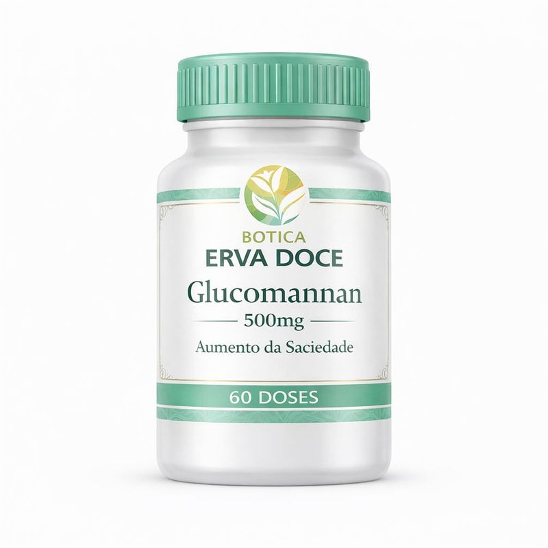 Glucomannan 500mg 60 Doses