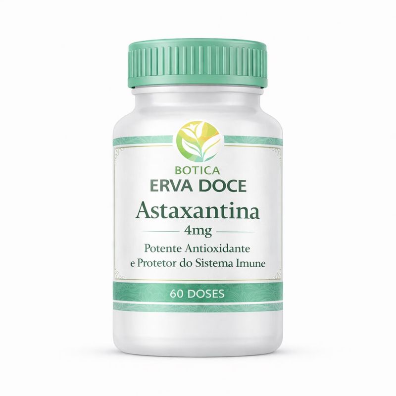 Astaxantina 4mg 60 Doses