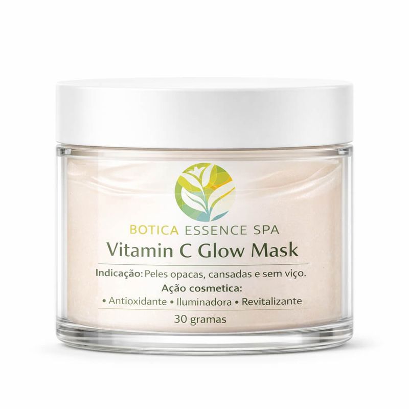 Máscara Facial Vitamin C Glow Mask  Botica Essence Spa 30g