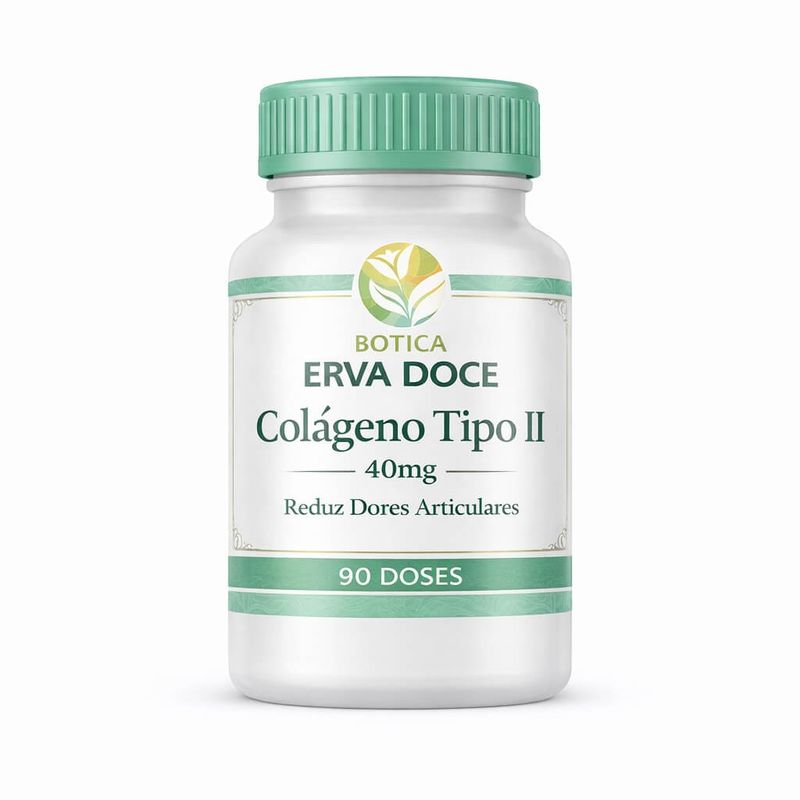 Colágeno Tipo II 40mg 90 Doses