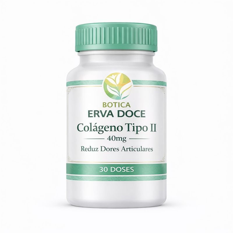 Colágeno Tipo II 40mg 30 Doses