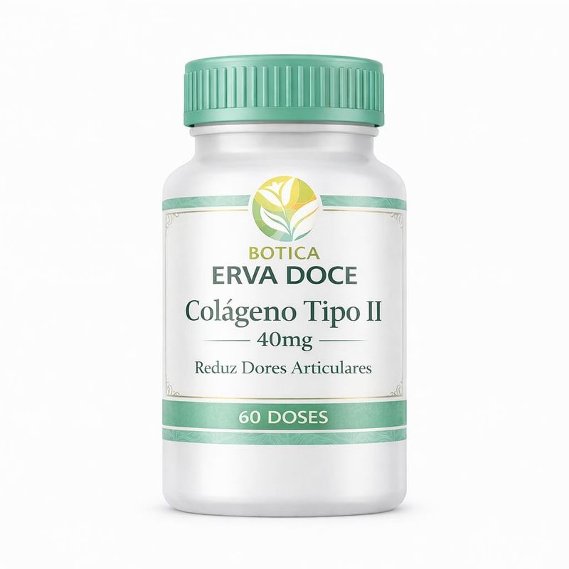 Colágeno Tipo II 40mg 60 Doses