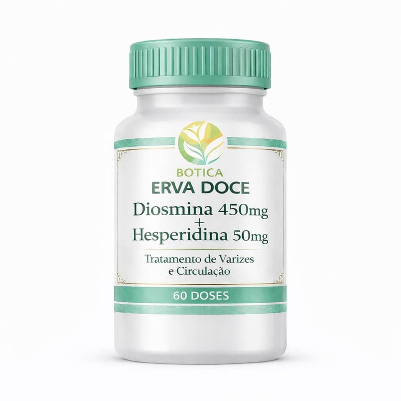 Diosmina 450mg + Hesperidina 50mg 60 Doses