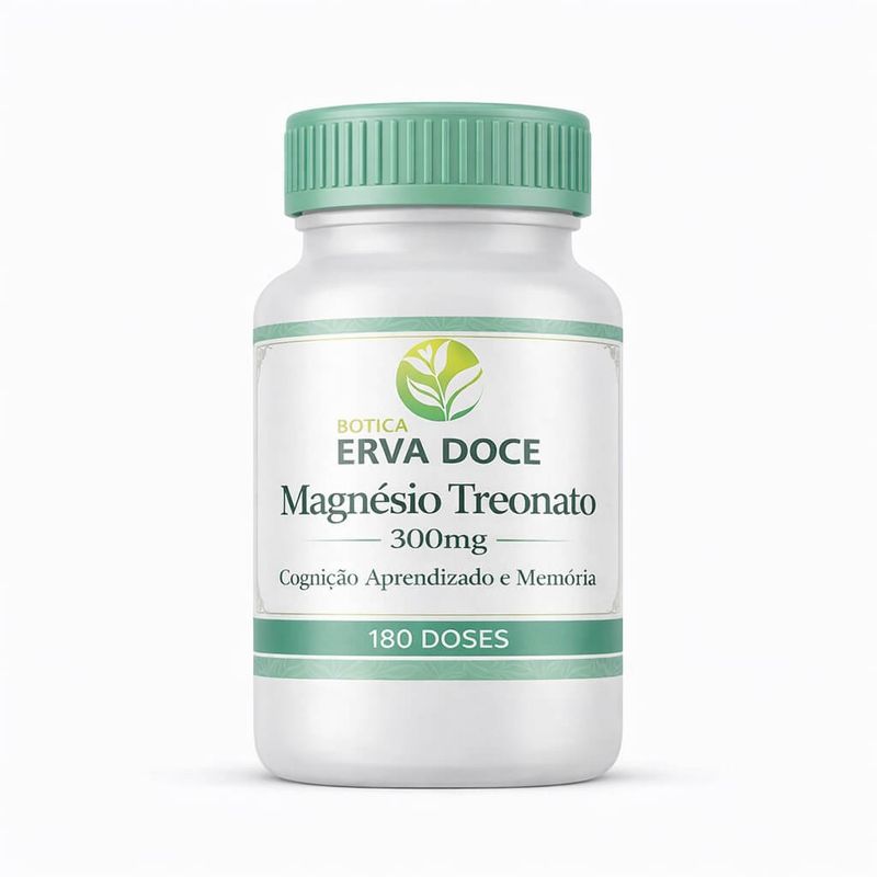 Magnesio Treonato 300mg 180 Doses