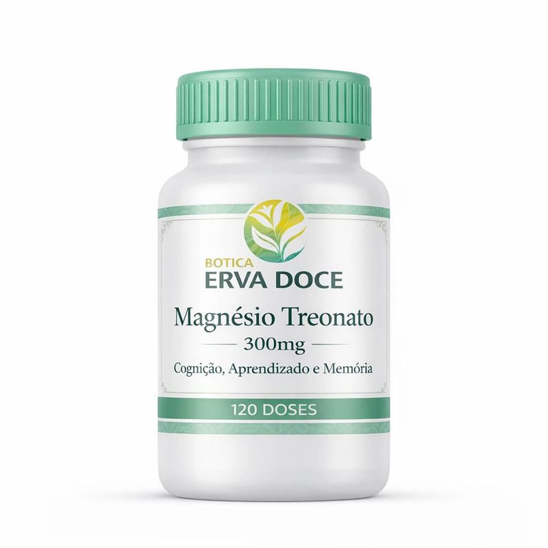 Magnesio Treonato 300mg 120 Doses