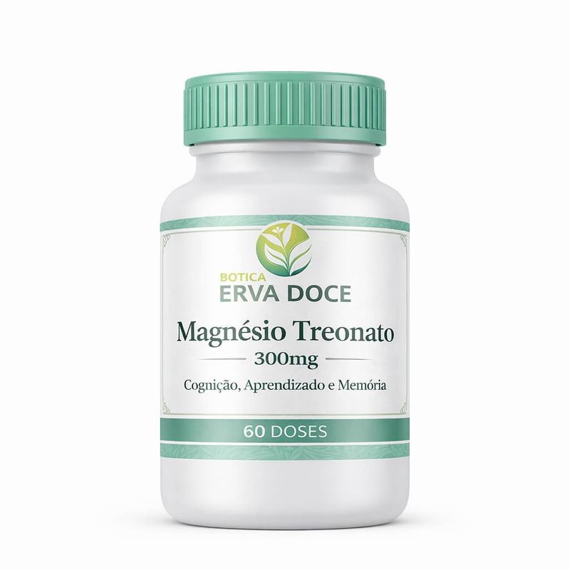 Magnesio Treonato 300mg 60 Doses