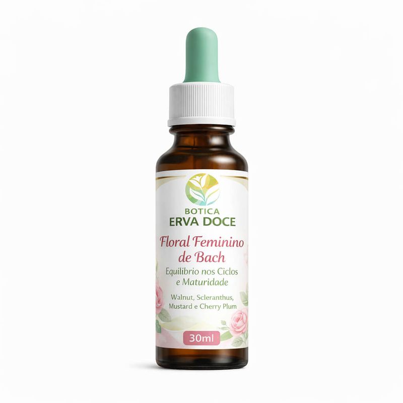 Floral Feminino de Bach Equilíbrio Ciclos e Maturidade 30ml