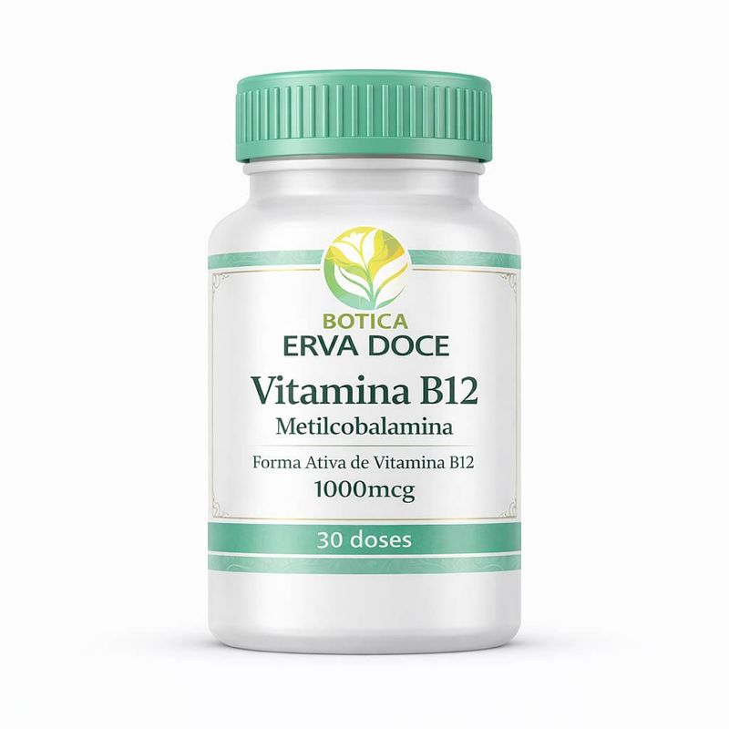 Vitamina B12 Metilcobalamina 1000mcg 30 doses