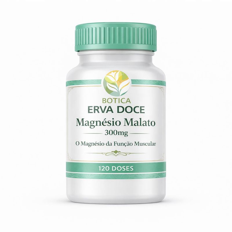 Magnesio Malato 300mg 120 Doses