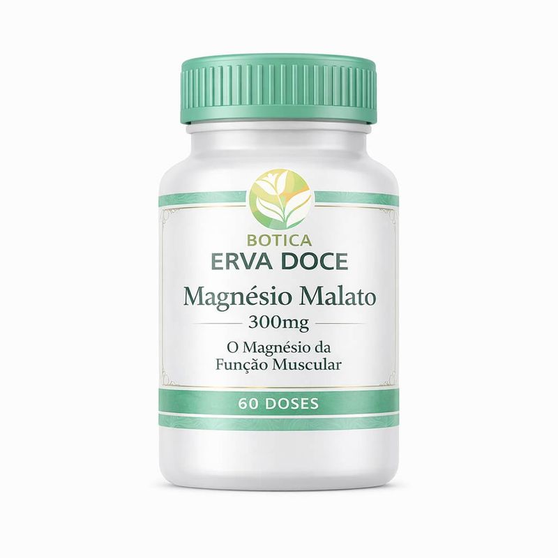 Magnesio Malato 300mg 60 Doses