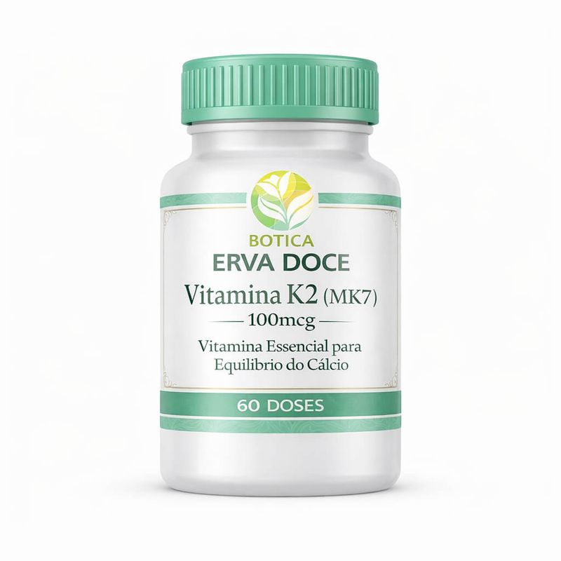 Vitamina K2 MK7 100mcg 60 Capsulas