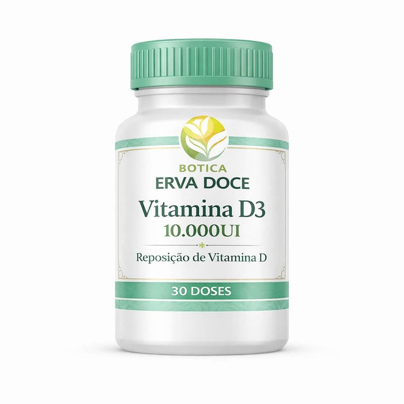 Vitamina D3 10.000UI 30 Capsulas