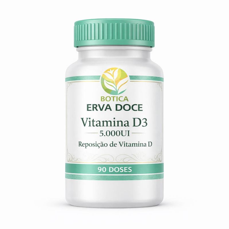 Vitamina D3 5.000UI 90 Capsulas