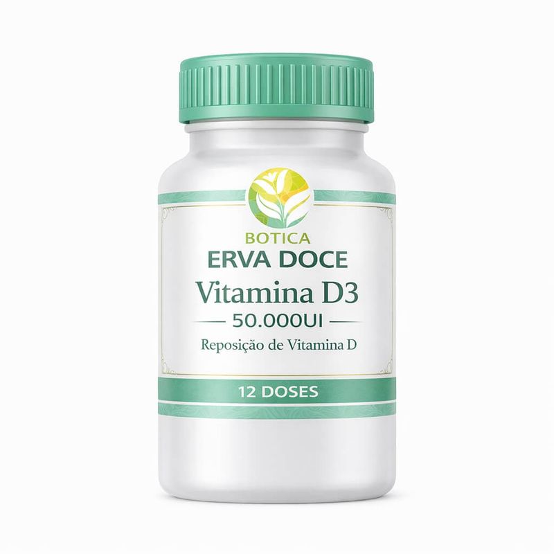 Vitamina D3 50.000UI 12 Doses