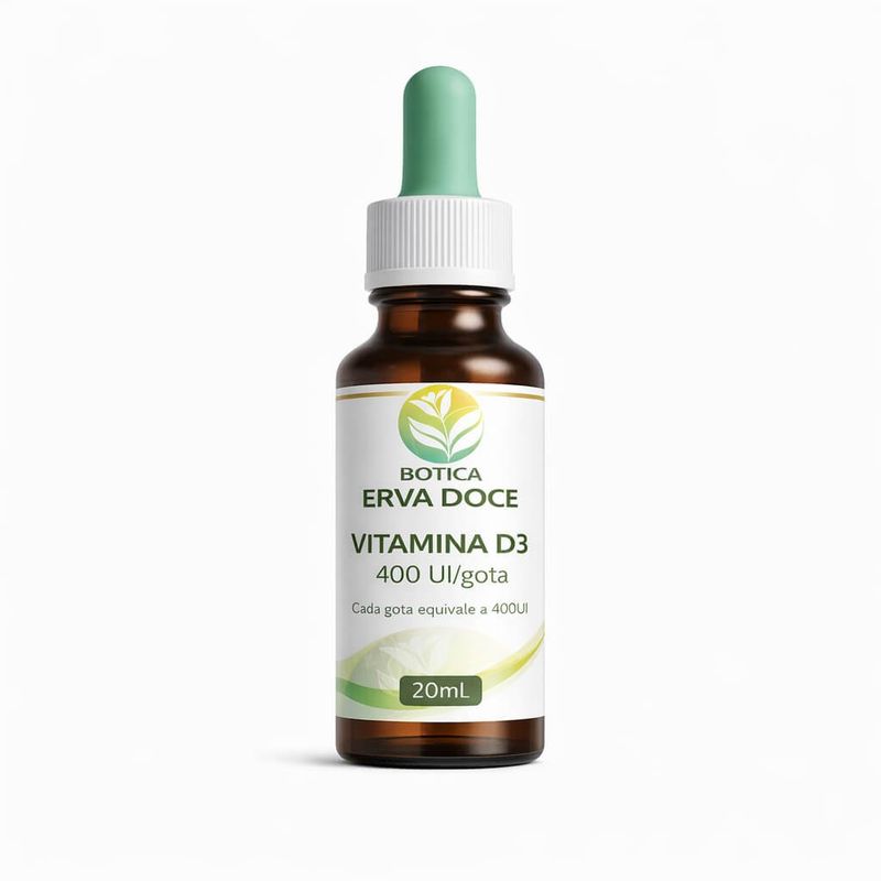 Vitamina D 400UI/gotas 20mL