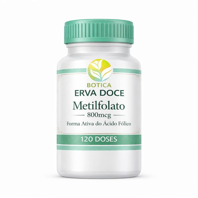 Metilfolato 800mcg 120 Doses