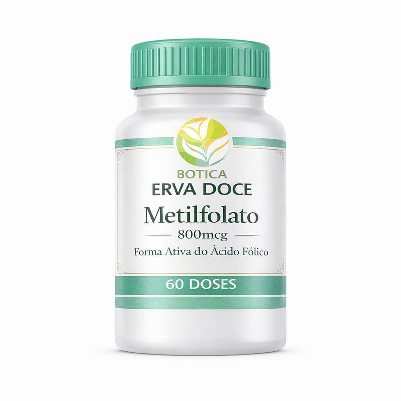 Metilfolato 800mcg 60 Doses