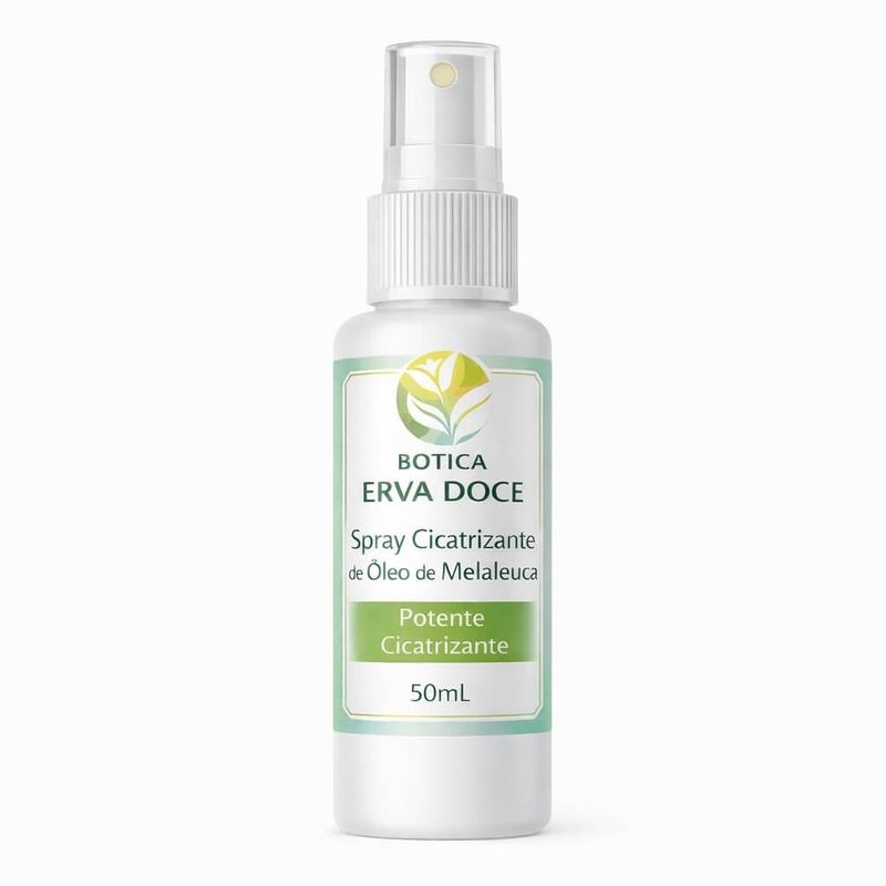 Spray Cicatrizante de Óleo de Melaleuca 50mL