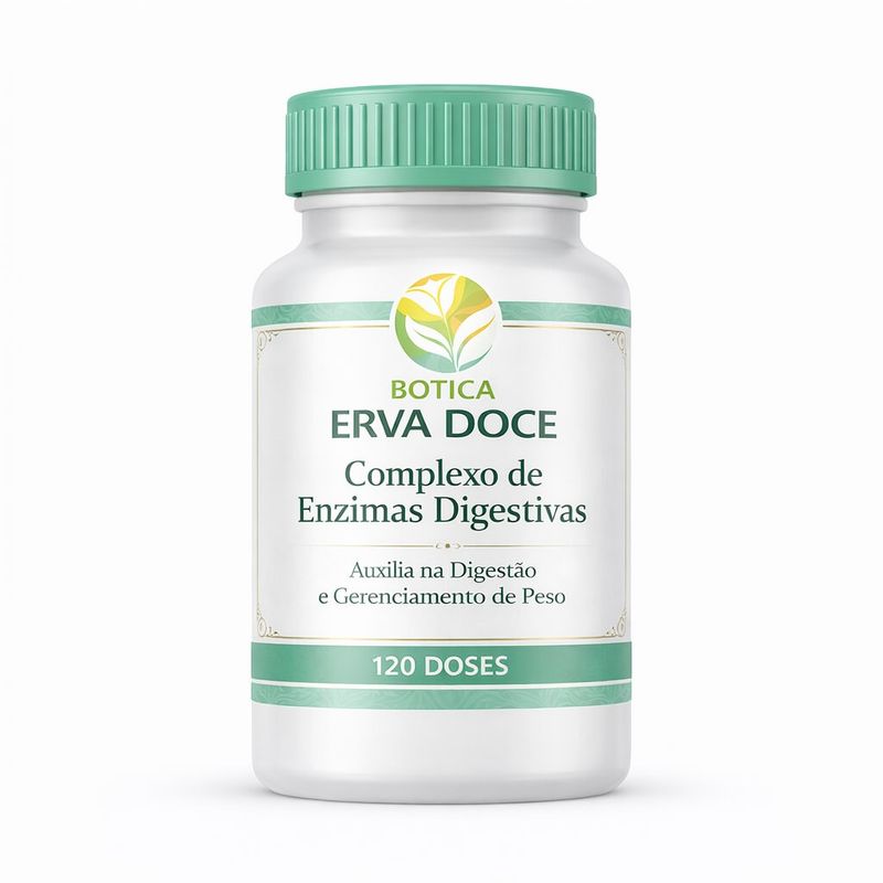 Complexo de Enzimas Digestivas 120 Doses