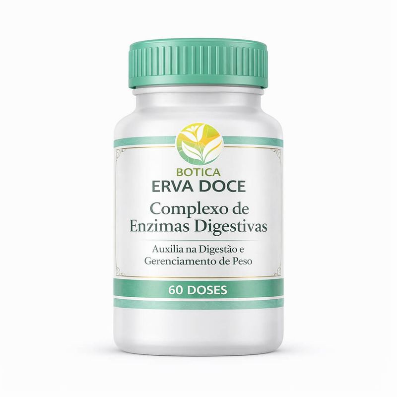 Complexo de Enzimas Digestivas 60 Doses