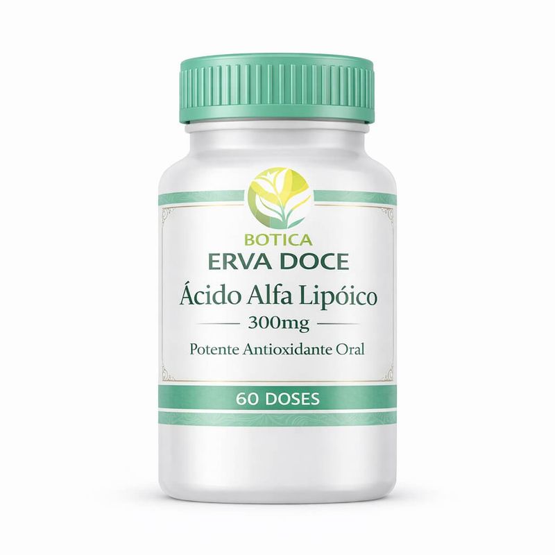Acido Alfa Lipoico 300mg 60 Doses